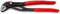KNIPEX Cobra QuickSet Tenaza para Bombas de Agua, Gris Atramentado, Recubiertos de Plástico Antideslizante, 250 mm, 87 21 250