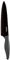 Excelsa Titan Coltello Chef, Acero inoxidable, plástico, Nero