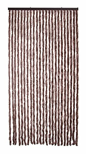 VERDELOOK Tenda Ciniglia da Sole 100x220 cm, Marrone,Fili: 23