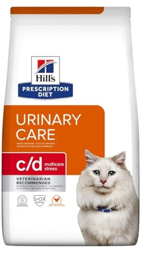 Hill' S Verschreibung Diet Feline c/d Unruhen Blasenschwäche Nahrung Croquettes
