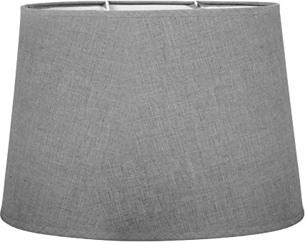 Sema 97122 Paralume ovale texture/tessuto grigio chiaro