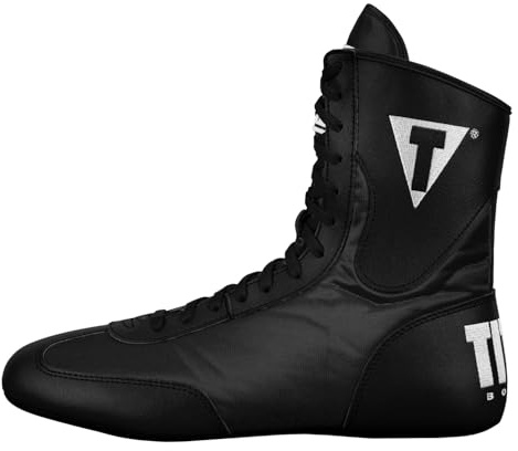 Title Speed-Flex Encore Mid Boxing Shoes, Black, 8