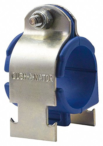 Cushioned Clamp, HT, 1-1/8 in. Tube, Steel (4 Pieces)