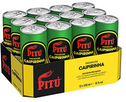 PITÚ Premium Caipirinha (12 x 0.33 l)