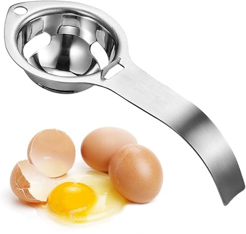 Separadores de huevo y filtro de yema de huevo separador de huevos para cocina de acero inoxidable utensilios de cocina