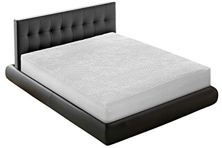 BIANCHERIAWEB Traversa Coprimaterasso Per Letto In Spugna 100% Cotone Jacquard Made In Italy Angoli Elasticizzati 450gr/mq