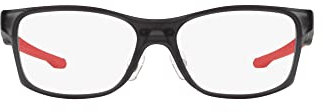 Oakley Herren Oy8025d Kick Over Rechteckiger Brillenrahmen für verschreibungspflichtige Brillen, Schwarze Tinte/Demo-Linse, 52 mm