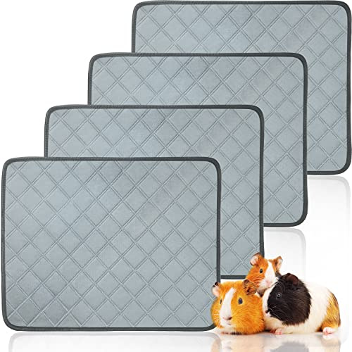 4 Stück Waschbare Welpenunterlagen Wiederverwendbare Trainingspads Schnellabsorbierende Inkontinenz Urinunterlagen Rutschfeste Urin Pads Saugfähige Pipi Pads Wasserdichte Welpen Pads (60 x 45 cm)