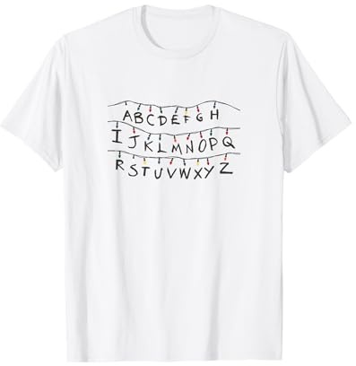 Stranger Things Alphabet T-Shirt