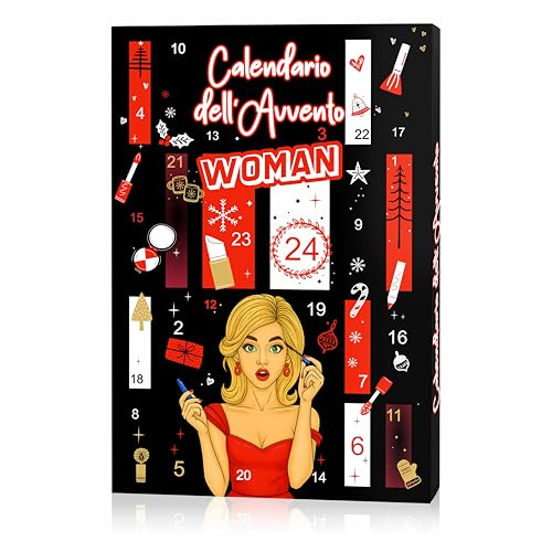 DMC Calendrier de l’Avent Cosmétique Beauty Make Up 2025 – 24 Surprises de Maquillage et de Soins de la Peau de Grandes Marques, Garnier, Deborah, Rimmel, Douglas – Pour les Amatrices de Maquillage