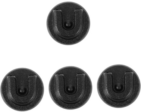 Abaodam 4 Pz Gancio per microfono Porta microfono Staffa per microfono supporto per microfono funzionante clip per tenere il microfono a mano supporto per radiomicrofono clip del microfono