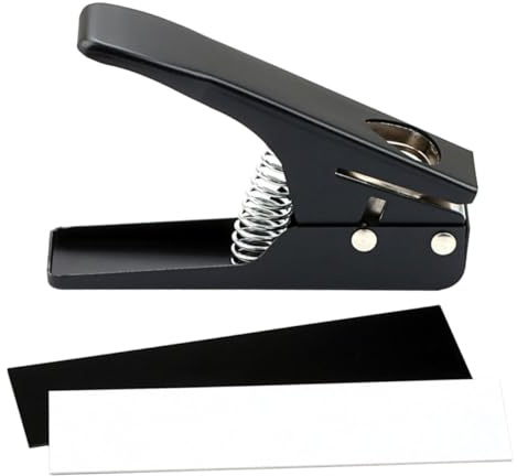 DRESSOOS Plektren-gitarren-stanzer Gitarrenplektren-hersteller Diy-gitarrenzubehör Locher Gitarrenbauer Gitarrenbauwerkzeug Tragbar Und Vielseitig Einsetzbar
