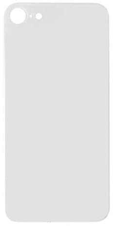 starfix Copribatteria posteriore in vetro compatibile con iPhone SE (2020, 2022), pannello posteriore in vetro bianco, cover per batteria (A2595, A2782, A2783, A2784, A2785)