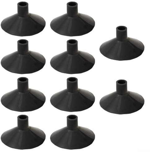 Gummi-Pfeile mit Saugnäpfen für kinderfreundliche Outdoor-Spiele (schwarz), 10 Stück