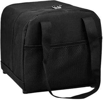 Generisch Borsa da bowling singola per palla, grande borsa da bowling, accessorio sportivo con tasche laterali per nastro, bottiglia, chiavi, portafoglio, asciugamano e viaggi