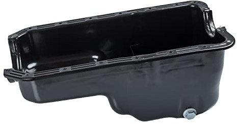 febi bilstein 18499 Ölwanne mit Ölablassschraube und Dichtring, 1 Stück | Kompatibel mit: FORD ESCORT I, ESCORT I Turnier, ESCORT II, ESCORT II Turnier, ESCORT IV, ESCORT IV Express