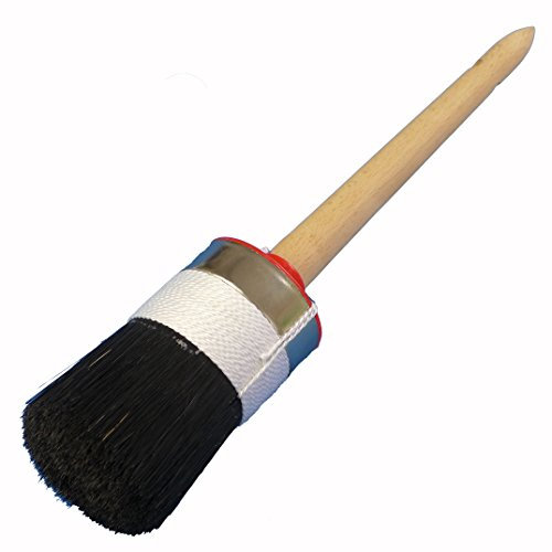 Meister Profi-Ringpinsel 89381 Gr. 16 doppelter Fadenvorband Rotlack 100mm Schwarze Nylon, Polyester Borste