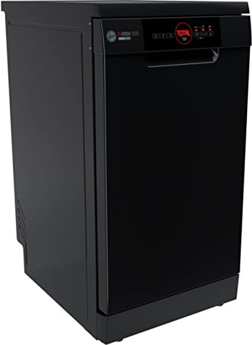 Hoover H-DISH 300 HDPH2D1049B Slimline Dishwasher - Black - E Rated