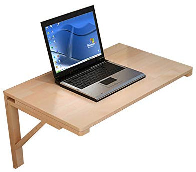 Klappbarer Klapptisch Zur Wandmontage, Kleiner Multifunktionaler Wandarbeitsplatz, Laptoptisch, Beistelltisch Mit Doppelter Stütze, Küchen- Und Esstisch, Kindertisch (L120 X B60 Cm (L47 X B24 Zoll))