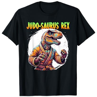 Drôle T-Rex Judo-Saurus Rex Arts Martiaux Judo Dinosaure Judo T-Shirt
