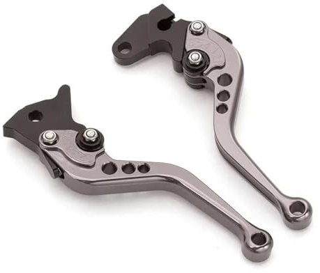 NRAAUEPO Motorrad Brems Kupplungshebel für K&awasaki Versys300x 2017 2018 Motorrad Griff Bremse Kupplung Hebel Einstellbare Aluminium Hebel