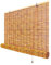 Tenda Bamboo Esterno Tapparelle Avvolgibili Bamboo Tenda a Rullo in Bambù Naturale 150x250 120x200 70x130 50x220 100x260 140x180 160x300cm Per Veranda Cucina 70% Oscuramento Facile Da Installare