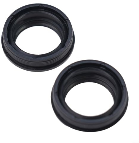 Juego de 2 sellos antipolvo para horquilla de bicicleta de 28,6 a 34 mm, sellos de aceite para horquilla de suspensión delantera, componentes de bicicleta (30 x 39,5 mm)