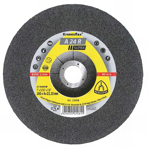 KLINGSPOR 13423 A 24 R Disque à tronçonner 180 x 10 x 22,23 mm