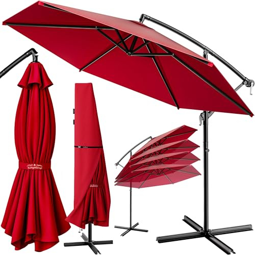 Kingsleeve Sonnenschirm 300 cm UV Schutz 80+