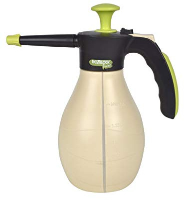 Hozelock - Pulverizador de presión previa 2 litros PURE. Alternativa a los productos químicos, blanco y amarillo, 13.8x26.5x28.1 cm 4200 0000