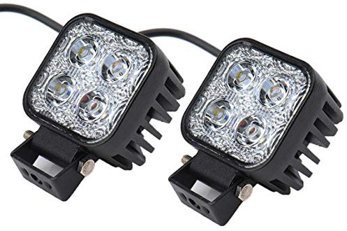 2pcs 12W LED Scheinwerfer Flutlicht Rückfahrscheinwerfer IP67 Wasserdicht Arbeitsscheinwerfer 12V 24V