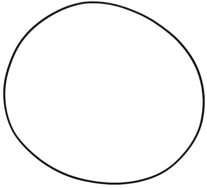 Correa de transmisión de Goma para Walkman, repetidor, Cubierta de Cassette, Contador, grabadora de Cinta de Audio, Tocadiscos Cuadrado, 0,6mm de Ancho, 1 ud.(Size:33x0.6x0.6mm-52mm)