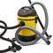 Wiltec Aspirateur Eau et poussière de Bassin - 360 x 360 x 580 mm - 1400 W - Aspiration Piscine Étang Algues - Fonctionnement Humide et Sec avec Vidange Automatique