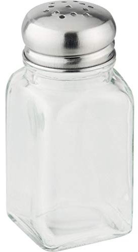 Fackelmann 46874 - Salero y pimentero (cristal)