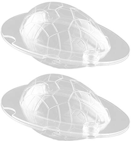 ifundom 2 Pz di Pasqua Stampo Giocattolo Creatore di Uova di Dinosauro Policarbonato Stampo in Plastica Stampo da Forno per Cioccolato Gelatina da Bagno Argilla Torta Che