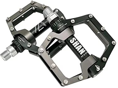 Pozzobon bicicletta CNC in alluminio, 9/16, pedali antiscivolo con 3 cuscinetti sigillati per mountain bike, BMX, bici da corsa, trekking, ciclismo, city bike, 328