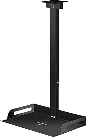 Drsn Supporto per Videoproiettore Universale da Soffitto/Muro, Cuscinetto 10 KG, Vassoio 35x22 CM, 54-94 CM Regolabile, Supporto da Soffitto per Proiettore, Videocamere Videoconferenze, Router