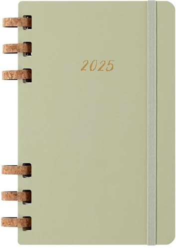 Moleskine Weekly & Monthly Planner, 12-Monats-Wochen-und Monatsplanner, Fester Einband und Elastischer Verschluss, Farbe Crush Kiwi, GroßesFormat 15x21 cm