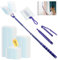 60 Pezzi per Swiffer Piumini Ricambi Kit - Panni per La Polvere per Swiffer, Ricariche per Swiffer con 1 Manico, 1 Asta Telescopica Per Peli Di Animali, Polvere e Sporco