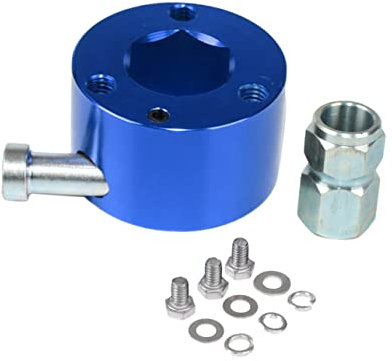 PartyKindom Steering Wheel Quick Release Base Für Fahrzeuge Robuste Langlebige Konstruktion Blau Installieren Für Und Auto-umbauten