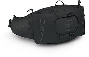 Osprey Herren Talon 6 Wander-Gürteltasche, Schwarz/Kohlegrau