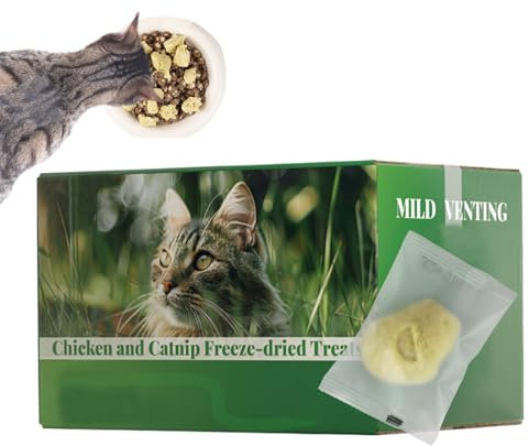 Cat Treat Sticks | 16 x Beißstäbchen | Essbares Haustierzubehör zum von Kätzchen, einzeln verpackt für die Verdauung