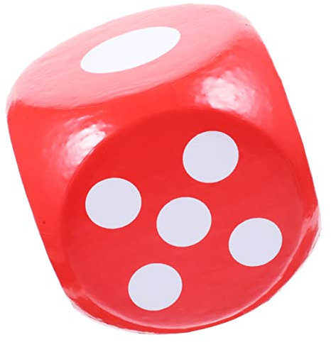 GETAJGHSD Großer Schaumstoffwürfel Spielwürfel Weicher 20cm Würfel Für Kinder Party Schule Spielzeug Zubehör