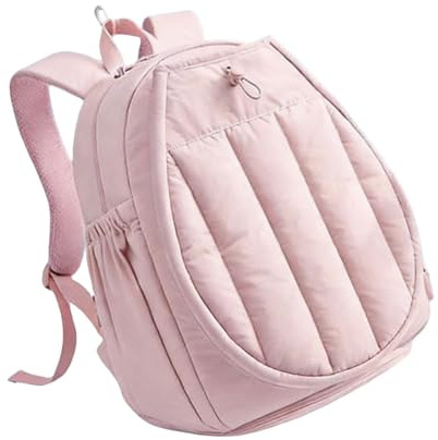 Tennisryggsäck – polyester 32 x 23,1 x 45,5 cm stor kapacitet | racketväska ryggsäck med isolerad ficka, gymträning, reseanvändning | sportutrustning ryggsäck inomhusbanor, utomhusfitness