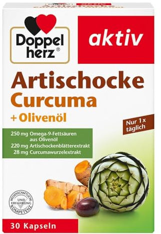 doppelherz artischocke+olivenöl+curcuma kapseln 30 St