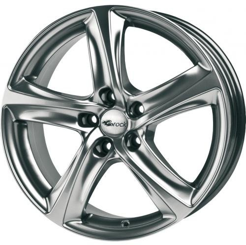 Brock B25 chromsilber lackiert 6,5x15 ET44 5.00x108.00 Hub Hole 72.60 mm - Alu felgen