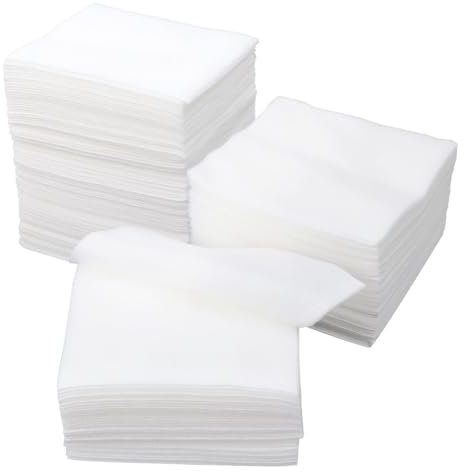 Healifty 100pcs Gauze Pads, Sterile Non Woven Gauze Pads 10x10 cm, 4-Ply Medical Wound Dressings, Non-Adhesive, Sterile Dressings for Wounds Cleaning First Aid Care Makeup Removal