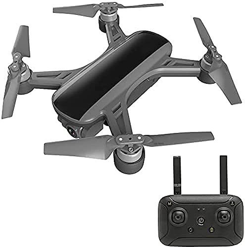 Droni per Adulti e Bambini con Fotocamera GPS Droni per Adulti e Bambini con Fotocamera 4K HD, droni Pieghevoli per Adulti e Bambini per Principianti, quadricottero FPV RC con Ritorno Automatico Hom