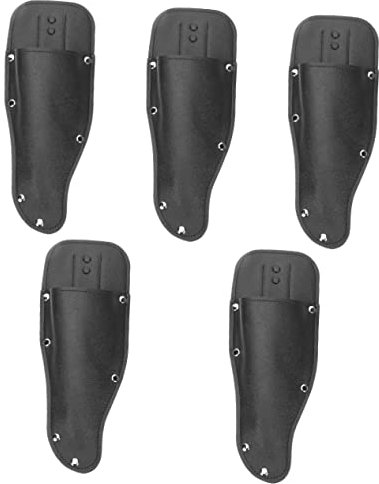 Mipcase 5pezzi Fodera Pelle Per Cesoie Da Giardinaggio Custodia Protettiva Per Forbici Da Potatura Design Elegante e Resistente Per Giardinaggio e Pruning Scissors