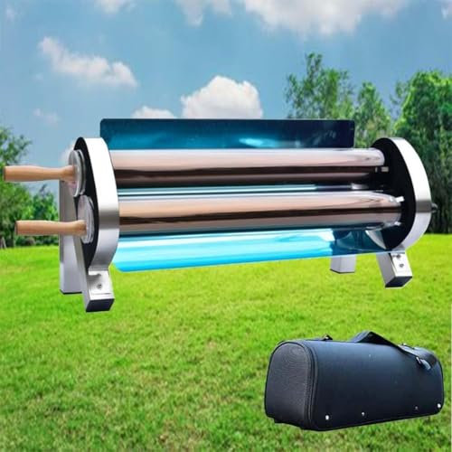 Tragbarer Solarofen, solarbetriebener Grill, 2,6 l Solarkocher mit großer Kapazität, für 3–5 Personen, Solargrill, für Rucksackreisen, Camping, Reisen und Wandern